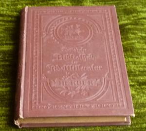 antiquarisches Buch – Johann Gottfried Herder / Joseph Lautenbacher - 1885 – Cotta´sche Bibliothek der Weltliteratur - Herders ausgewählte Werke - Erster Band: Der Eid / Gedichte in Auswahl