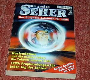 Die großen Seher - Das Prognose-Jahrbuch für 1995 - mit vielen Abbildungen