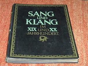 Sang und Klang im XIX und XX Jahrhundert - Bd. 11