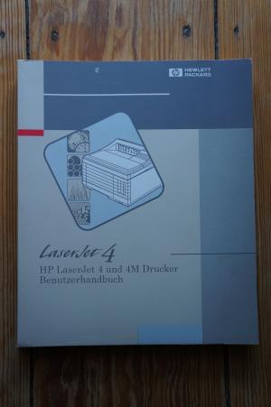 LaserJet 4 - HP LaserJet 4 und 4M Drucker Benutzerhandbuch