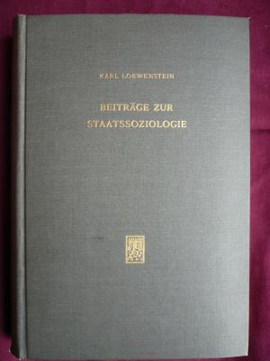 Beiträge zur Staatssoziologie