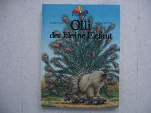 gebrauchtes Buch – Burny, Bos / Hans de Beer – Olli der kleine Elefant - POP-UP-BUCH