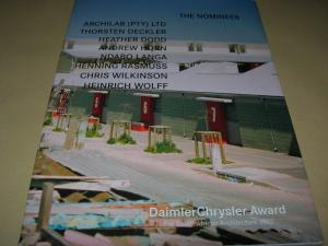 The Nominees - DaimlerChrysler Award For South African Architecture 2007 Archilab, Deckler, Dodd, Horn, Langa, Rasmuss, Wilkinson, Wolff