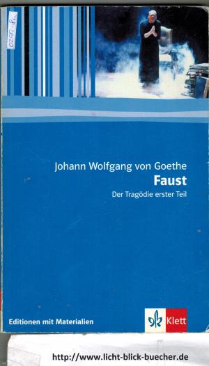 gebrauchtes Buch – Johann Wolfgang vonGoethe – Faust - Der Tragödie erster Teil