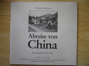 Abreise von China - Wilshusen, Wilhelm