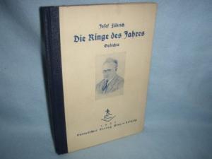 Die Ringe des Jahres. Gedichte - MIT WIDMUNG