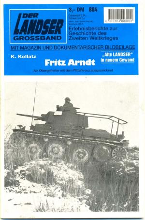 gebrauchtes Buch – K. Kollatz – Der Landser Grossband 884 "Fritz Arndt"