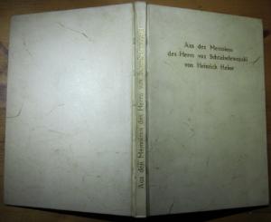 Aus den Memoiren des Herrn von Schnabelewopski., Mit Zeichnungen von Jules Pascin.