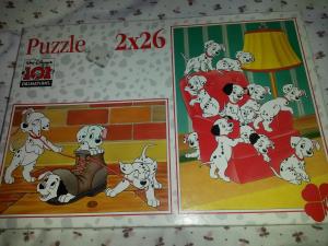 gebrauchtes Spiel – 2  Puzzel 101 Dalmatinas