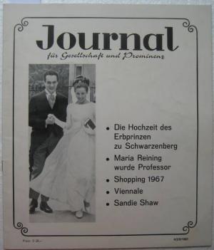 antiquarisches Buch – Wiener Presse KG – Journal für Gesellschaft und Prominenz. Ausgabe 4/2/6/1967. Chefredakteur: Peter Martin Bleibtreu.