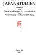 Japanstudien. Jahrbuch des Deutschen Instituts für Japanstudien - Conrad, Harald Saaler, Sven