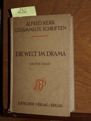 antiquarisches Buch – Alfred Kerr – Das neue Drama