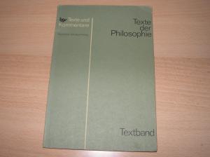 Texte der Philosophie. Textband.