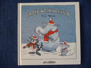 Frohe Weihnachten. Cartoons.