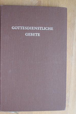 antiquarisches Buch – Evangelischer Oberkirchenrat – Gottesdienstliche Gebete