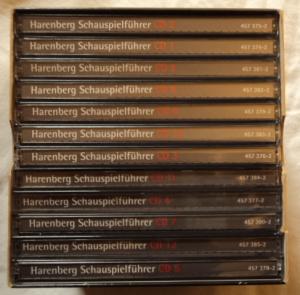 Harenberg Kulturführer, Schauspiel, 12 Audio-CDs