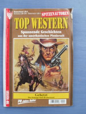 gebrauchtes Buch – Robert Ullman – Gehetzt - Die Anklage hieß Brudermord, TOP WESTERN SPITZENAUTOREN [Erlös für einen guten Zweck!]