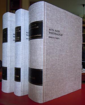 Acta pacis Westphalicae, Serie 2: Die Korrespondenzen, Abt. C: Die schwedischen Korrespondenzen, Bd. 1-3: 1643-1647. 3 Bde.