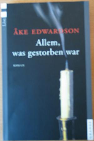 gebrauchtes Buch – Ake Edwardson – Allem, was gestorben war