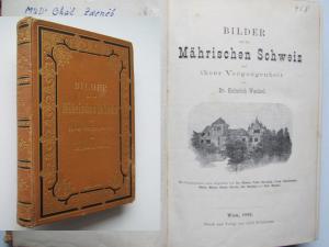 Bilder aus der Mährischen Schweiz und ihrer Vergangenheit. Erste Ausgabe. Wien 1882. * Mit Holzstichillustr. nach Zeichnungen von J. Manes, F. Havranek […]