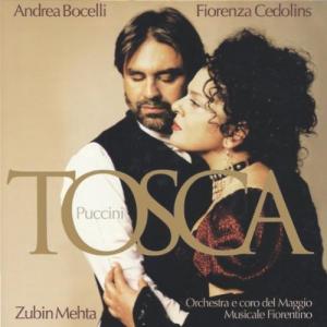 Giacomo Puccini  Tosca  Andrea Bocellis, Cedolins, Guelfi -Zubin Mehta  2 CDs