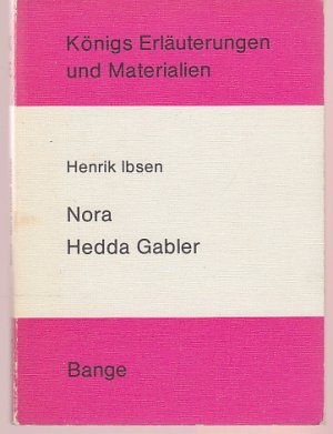 gebrauchtes Buch – Henrik Ibsen – Nora /Hedda Gabler