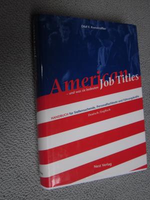 American Job Titels - und was sie bedeuten