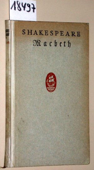 antiquarisches Buch – Shakespeare – Macbeth. Shakespeares Werke in Einzelausgaben.  (Nach der Übersetzung Dorothae Tiecks bearbeitet von Hermann Conrad)