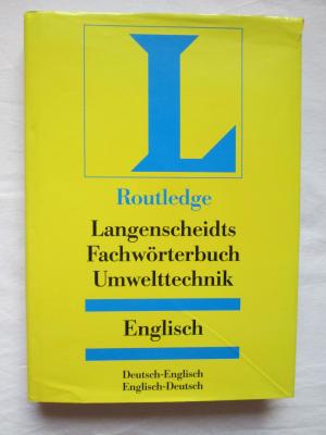 gebrauchtes Buch – Langenscheidts Fachwörterbuch Umwelttechnik - Englisch