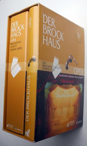 gebrauchtes Buch – Der Brockhaus Oper mit  Brockhaus - Schott - OpernCards