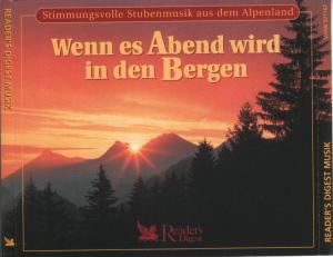 gebrauchter Tonträger – Stubenmusik – Wenn es Abend wird in den Bergen  Stimmungsvolle Stubenmusik aus dem Alpenland    (4 Cds)