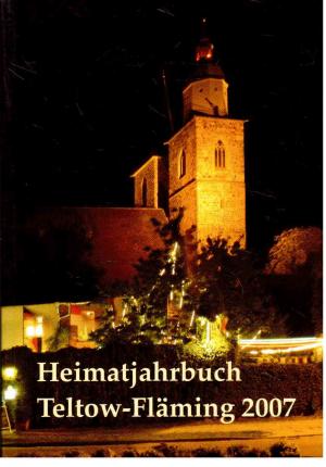 gebrauchtes Buch – Landkreis Teltow-Fläming  – Heimatjahrbuch Teltow-Fläming, 14. Jahrgang, 2007