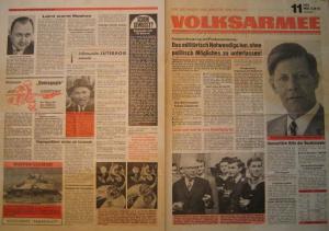 Tarnschrift:] Volksarmee. Für die Macht der Arbeiter und Bauern. Nr. 11 / 1970. [Vom Amt für psychologische Kampfführung der Bundeswehr gerichtet an DDR […]