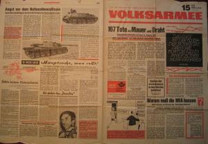 Tarnschrift:] Volksarmee. Für die Macht der Arbeiter und Bauern. Nr. 15 / 1968. [Vom Amt für psychologische Kampfführung der Bundeswehr gerichtet an DDR […]