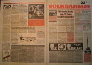 Tarnschrift:] Volksarmee. Für die Macht der Arbeiter und Bauern. Nr. 23 / 1969. [Vom Amt für psychologische Kampfführung der Bundeswehr gerichtet an DDR […]