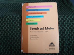 Formeln und Tabellen für die Sekundarstufe I und II