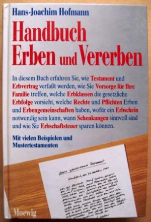 Handbuch Erben und Vererben (Ausgabe von 1994)