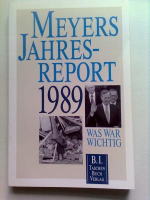 gebrauchtes Buch – Meyers Jahresreport 1989