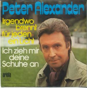 gebrauchter Tonträger – Peter Alexander – Irgendwo brennt für jeden ein Licht