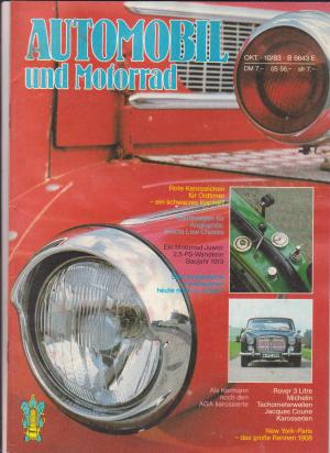 gebrauchtes Buch – Autorenkollektiv – Automobil und Motorrad Chronik+Praxis, Heft 10 1983