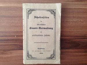 Schattenseiten der österreichischen Staats-Verwaltung und gesellschaftlichen Zustände.