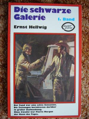 gebrauchtes Buch – Ernst Hellwig – Die schwarze Galerie - Super Krimi Reihe