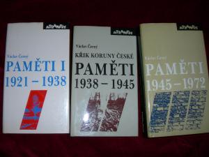 Pameti I-III. 3 vols. I (1921-1938), II (1938-1945), III (1945-1972).