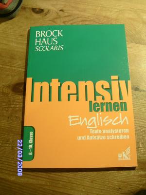 Brockhaus Scolaris Intensiv Lernen Englisch 9 Buch Gebraucht Kaufen A01trjmc01zzx