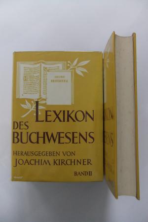 Lexikon des Buchwesens