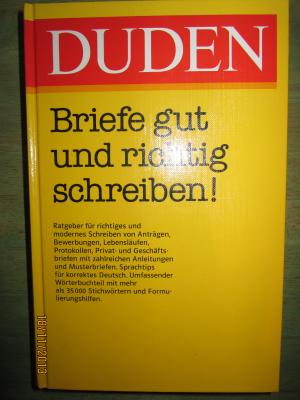 Duden Briefe Gut Und Richtig Schreiben Buch Gebraucht Kaufen A01sqdbs01zzc