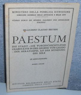 antiquarisches Buch – Sestieri, Pellegrino Claudio – Paestum