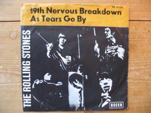 gebrauchter Tonträger – The Rolling Stones – 19th nervous breakdown/As tears go by