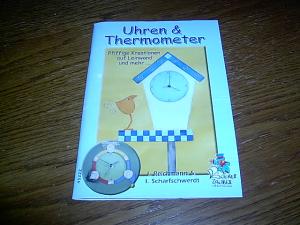 gebrauchtes Buch – Reichmann/Scharfschwerdt – Uhren & Thermometer  -  Pfiffige Kreationen auf Leinwand und mehr