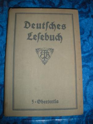 Deutsches Lesebuch für höhere Lehranstalten